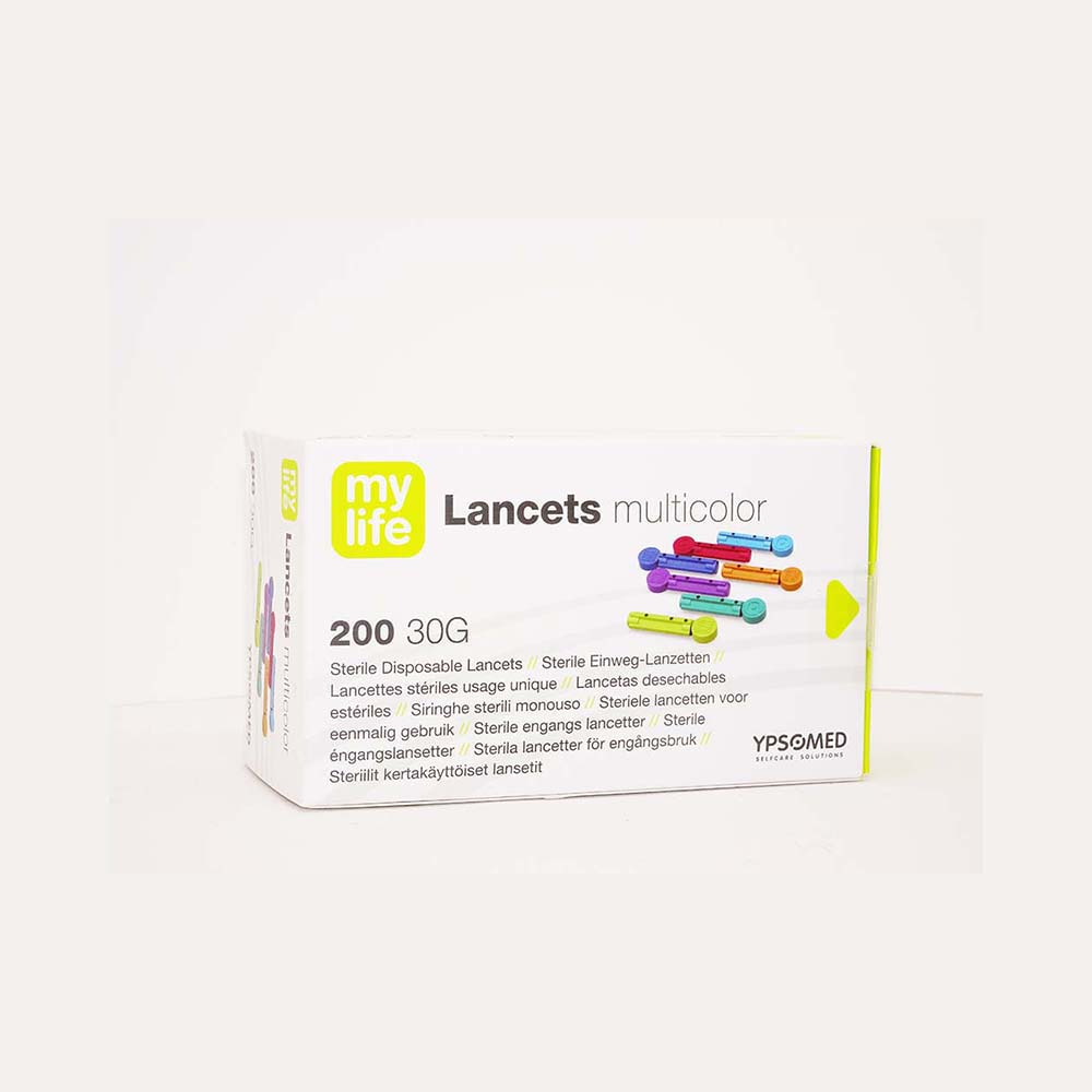 Mylife Lancets 30G multicolor 200 Stück