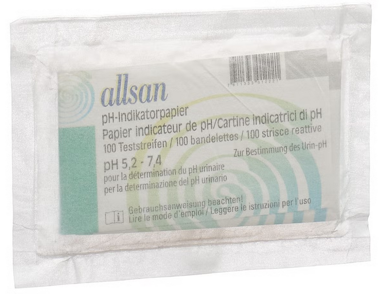 Allsan Indikatorpapier pH 5.2 - 7.4 100stk