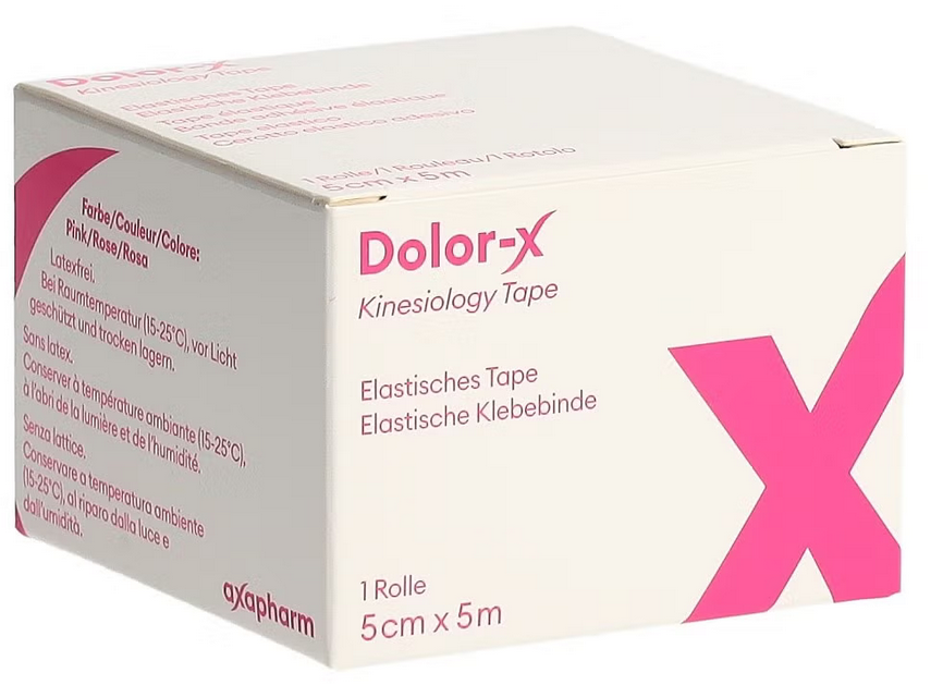 DOLOR-X Kinesiology Tape 5cmX5m pink